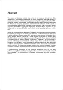 Dissertation abstracts online version